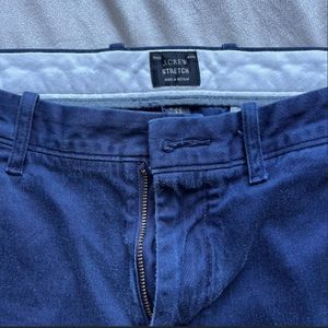 J Crew navy stretch chino